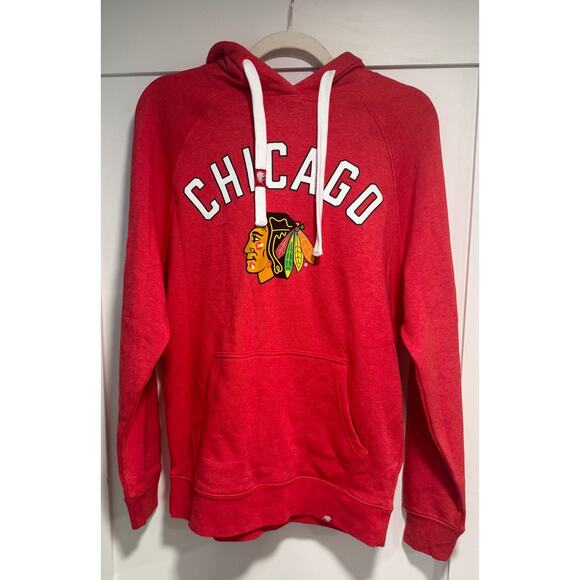 Sportique Other - NWT Chicago Blackhawks Hockey Red Pullover Hoodie NHL Sweatshirt Size S